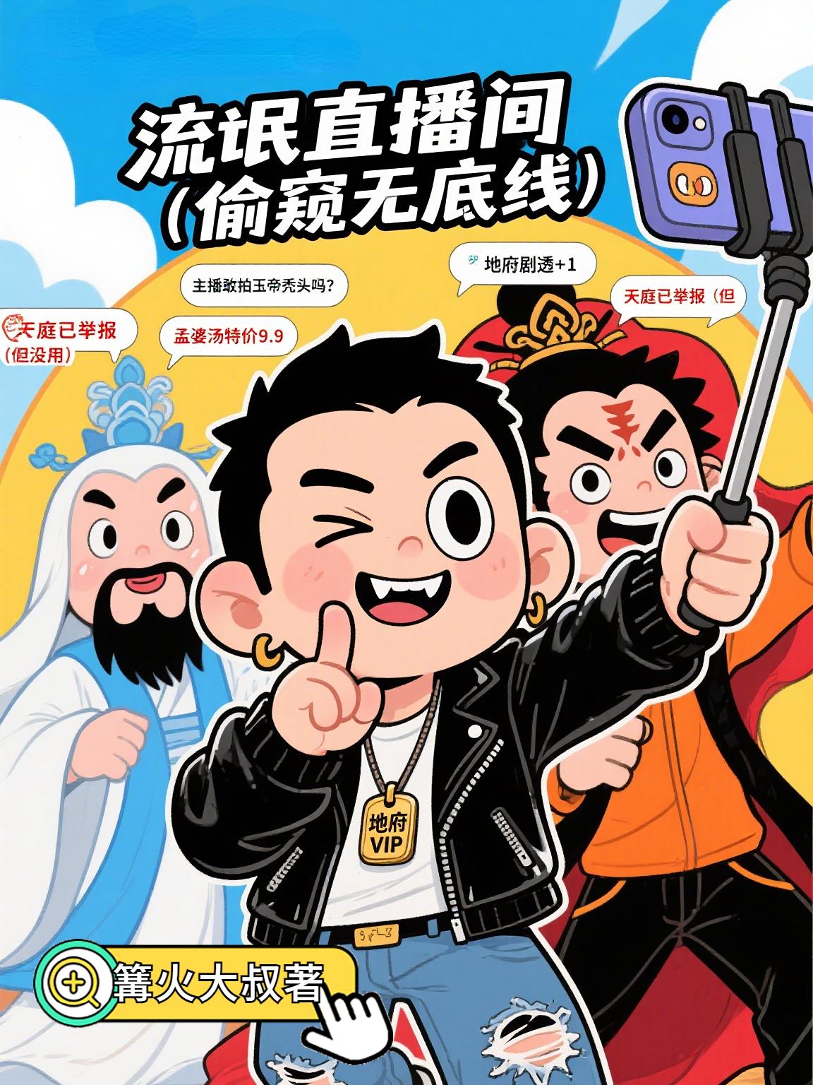 我，开创流氓直播间，偷窥无底线免费阅读_我，开创流氓直播间，偷窥无底线